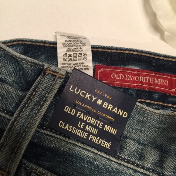 skirt Lucky Brand Old Favorite Mini NWT 12/31 - Picture 7 of 8